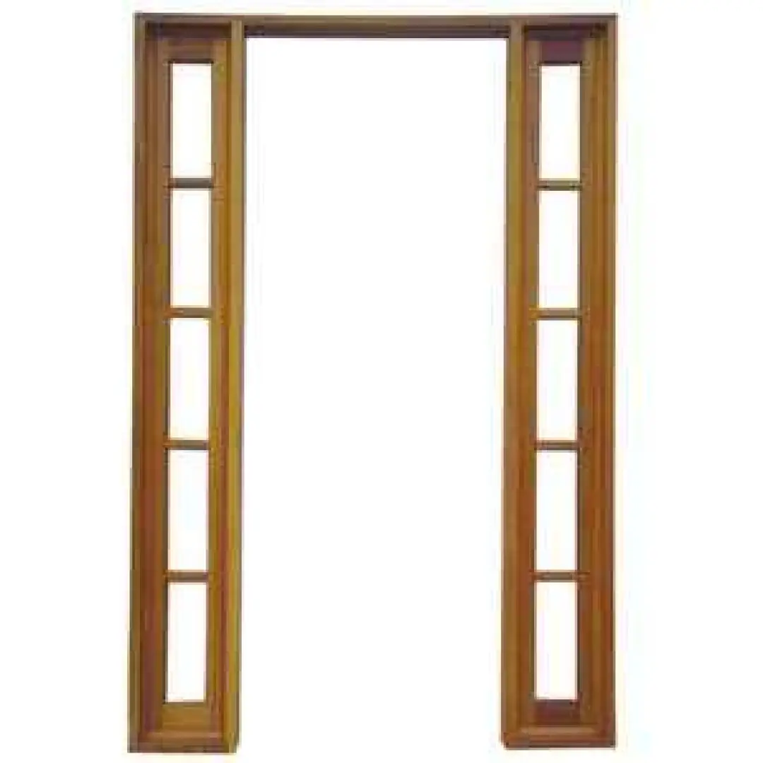 Marco para Porta 80 ou 90 com Vitrô (Angelim ou Eucalipto) - COD 290