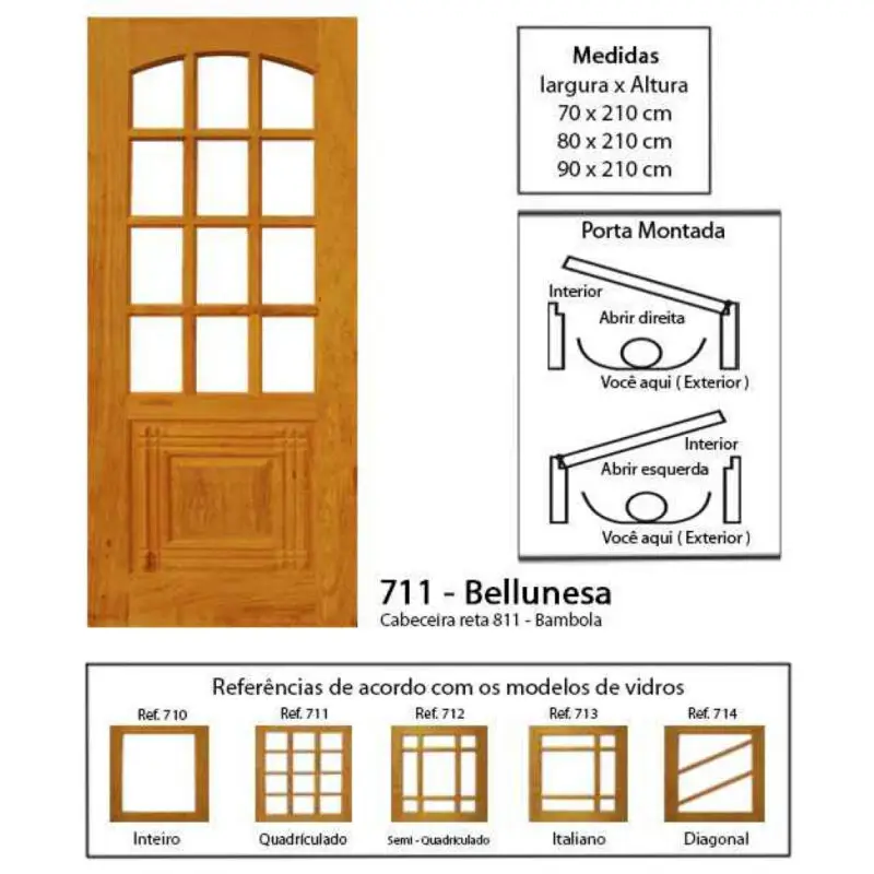 Porta Angelim Bellunesa - COD 711